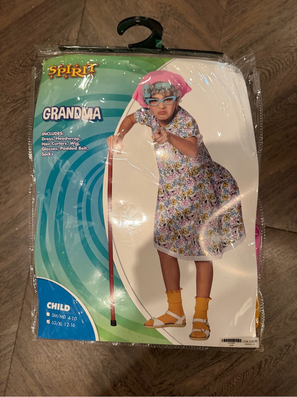 Kids Grandma Costume